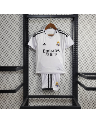 Camiseta Real Madrid 1a Equipacion 24/25 niños   